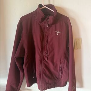 Wrangler Burgundy Performance Jacket